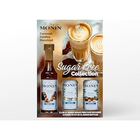 MONIN Sugar Free Coffee Syrups Collection Cover