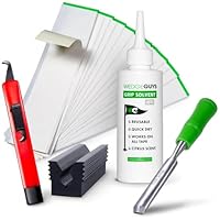 Wedge Guys Griffwechsel-Set für Golfschläger Herren Premium Grip Kit - Inkl. Griffband-Entferner, 15 Streifen, 150 ml, Klinge & Klemme - Profi Golf Zubehör