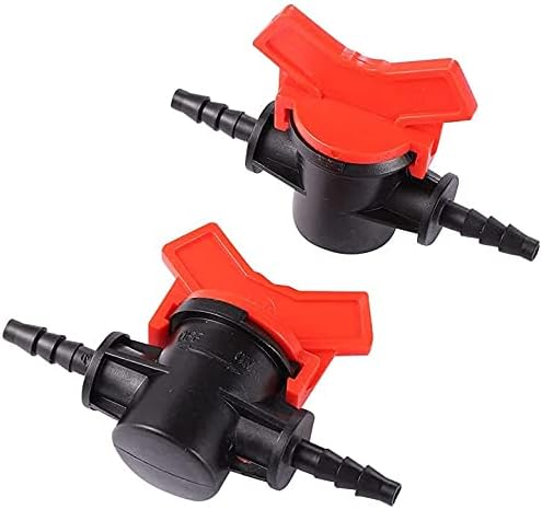 Tigerlily Enterprises 10PCS 4mm Inline Shut Off Valves, Barbed Tap Connectors for 4/7mm Hose - Image 4