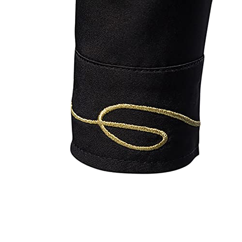 Chemisier col rabattu homme de qualité supérieure style slim - 3