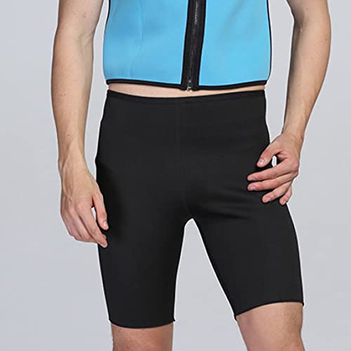 Shorts de sauna para hombres que quema grasa y moldea los muslos en el gimnasio 6