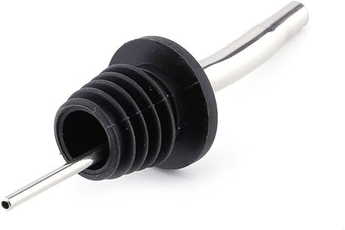 Miniatura 4 de Soro Essentials - Juego de 12 vertedores de botellas de acero inoxidable con chorro de velocidad cónica - Vertedor de licor para alcohol a prueba de