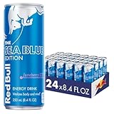 Red Bull Sea Blue Edition Energy Drink, 8.4 Fl Oz Can, 24 Pack