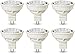 Price comparison product image Amazon Basics Professional LED GU5.3 MR16 Spotlight Bulb, 50W equivalent, Warm White, Dimmable - Pack of 6