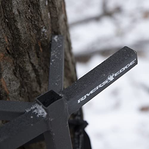 Rivers Edge Re719, Big Foot Grip Stick (3-Pack) Tree Stand Climbing System, 32” Sections, Double Step Design, Permanent Non-Slip Coating #TOP4