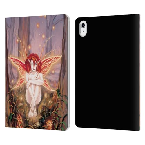 Protège écran iPad Air 11 étui portefeuille cuir Ruth Thompson fée