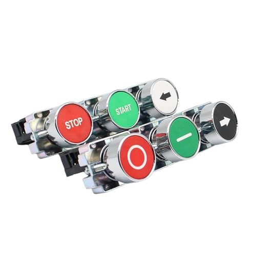 Interrupteur bouton XB2 auto-réinitialisation pour remplacer une commande usée 22mm - 5
