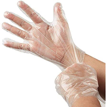 Voblin Compostable Disposable Hand Gloves | Pack of 500 | Transparent & Disposable Gloves | Universal Size Gloves | For Gardening, Cleaning and Public Areas. (Pack of 500) (B0C8N114SS) Amazon Price History, Amazon Price Tracker