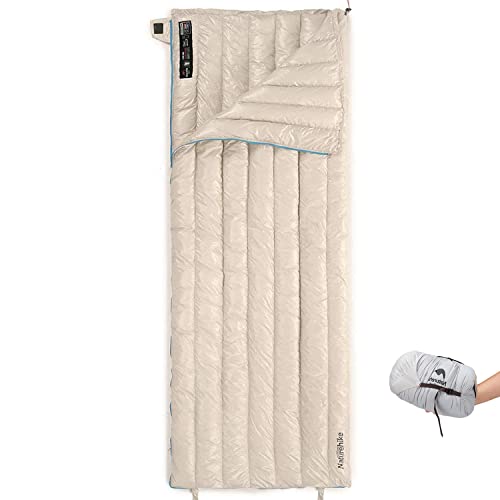 Naturehike Down Sleeping Bag 650 Fill Power Ultraligera Compacta para Camping, Senderismo y Viajes con Bolsa de Compresión miniatura 1