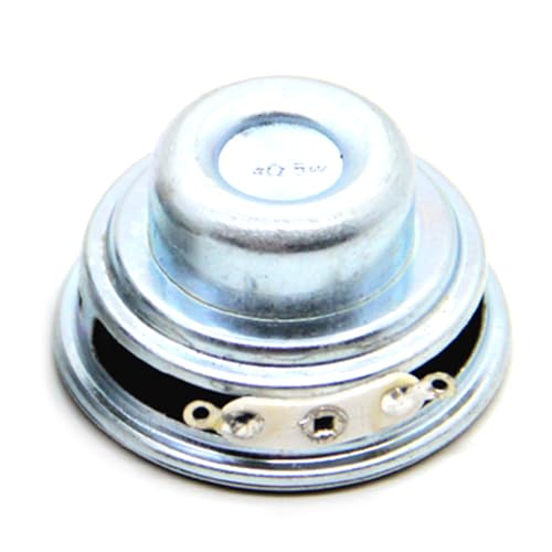 Componente de altavoz de metal versátil compacto de 1.5 pulgadas, 4 ohmios, 5 W, 40 mm, altavoz de repuesto y práctico altavoz de metal de 1.5 pulgadas