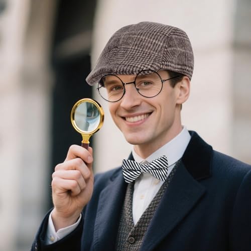 Disfraz completo de detective con accesorios miniatura 6