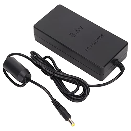 ciciglow Adaptador de Corriente para PS2, Bloque de Fuente de Alimentación para PlayStation2 con Cable de Alimentación, Especialmente Diseñado para PS2 70000(#1) Cover