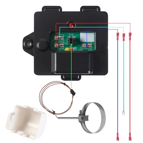 637360 Temp Monitor Control Kit Refrigerator Overheat Sensor Compatible with Norcold 2118 1200 1201 1210 1211 Series RV Refrigerator Cooling Unit Replace 634677 634678