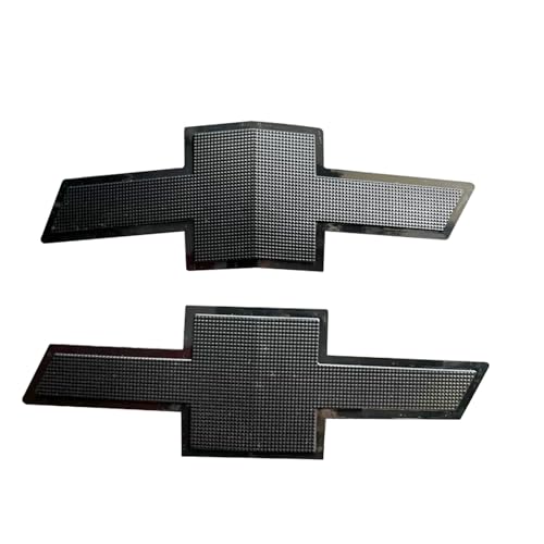 Emblema negro con adhesivo fuerte para Chevy Cruze, máxima fijación en plástico ABS