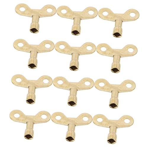 Angoily 25pcs Multifunctional Faucet Keys for Water Tap and Radiator Valves Square Socket Tools for Plumbing Needs Easy Installation and Replacement