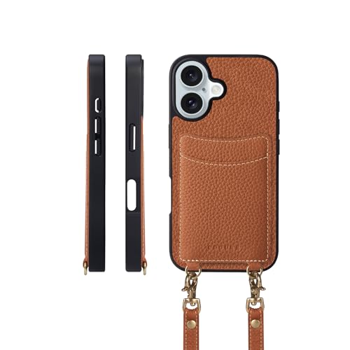 COGURE X}zP[X iPhone16Plusp P[X V_[Xgbv {v J[h[ h~ ϏՌ Mtg{bNXt COPGCS LyCaramelz