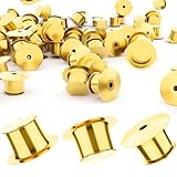 They Are Sturdy, Metal, And Do Not Fall Off Easy：These pin backs locking clasps are made of quality nickel-plated copper, Nice and sturdy locks, unique snap design, locks your needle securely, Don’t really worry about fall off or get lost pins thanks...
