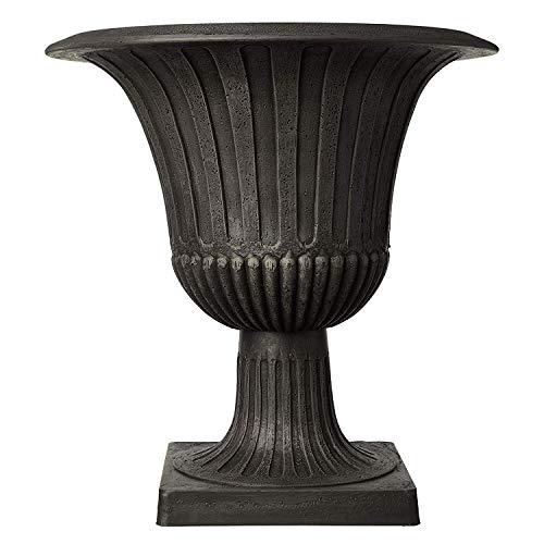 Psw G50Bk Worthington Urn, 20 By 21", Black, Inches #TOP1