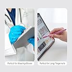 Stylus stylos pour écrans tactiles, Abiarst Stylus Styles haute précision Capacitive Style pour iPad iPhone Comprimés Samsung Galaxy Tous les appareils universels d'écran tactile
