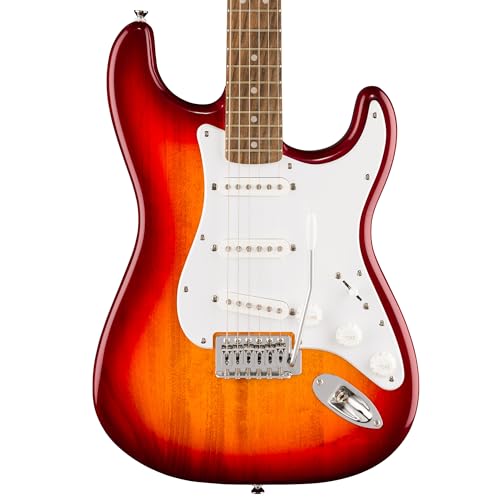 Image of Fender Squier Sonic Stratocaster - Sienna Sunburst Bundle with Tuner, Strap, Picks, and Austin Bazaar Instructional DVD