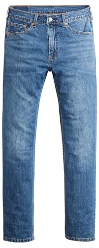 Image of Levi's Men's 505 Regular-Fit Jeans, Fremont Drop Shot - Medium Indigo, 32Wx30L