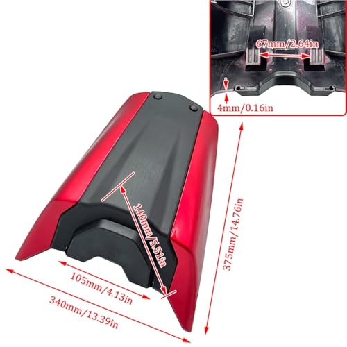 Capot de carénage de queue CB1000R pour supprimer la selle passager usée