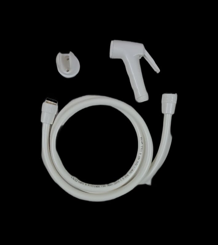 Image of Leo Health Faucet 1.5 Meter | Lightweight Handheld Bidet Sprayer | Durable Bathroom Hygiene Solution