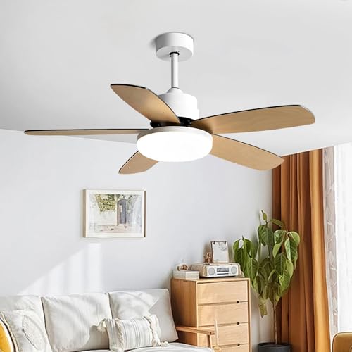 Ventilateur de plafond avec télécommande éclairage LED variable 65W - 8