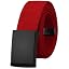 1pk Black Buckle - Red