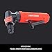 CRAFTSMAN 1/4-in Angle Die Grinder with Spindle Lock, 21,000 RPM High-Speed Power, Angled Head for Tight Areas, Built-in Muffler, Ergonomic Insulated Handle