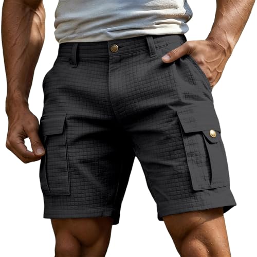 Short cargo homme bermuda été athlétique pantacourt grande taille mode