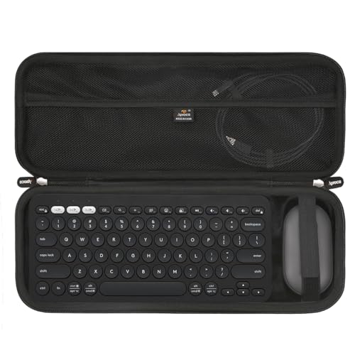 Aproca Hard Portable Storage Case, for Logitech Pebble 2 Combo K380 K380s Wireless Keyboard and Pebble Mouse Combo
