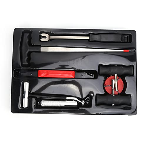 AMAKO 7Pcs Windshield Remover Tool Kit: Universal Metal Windshield Tools for Car Repair and Maintenance