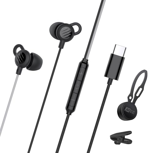 MEE audio SleepTones USB-C Wired Sleep Earbuds for Side...