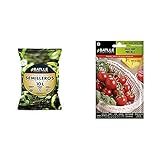 Materia Seca: 40%; Conductividad Eléctrica (CE): 25 mS/m; Contenido en nutrientes: 1,1% Nitrógeno, 0,4% Fósforo, 0,8% Potasio