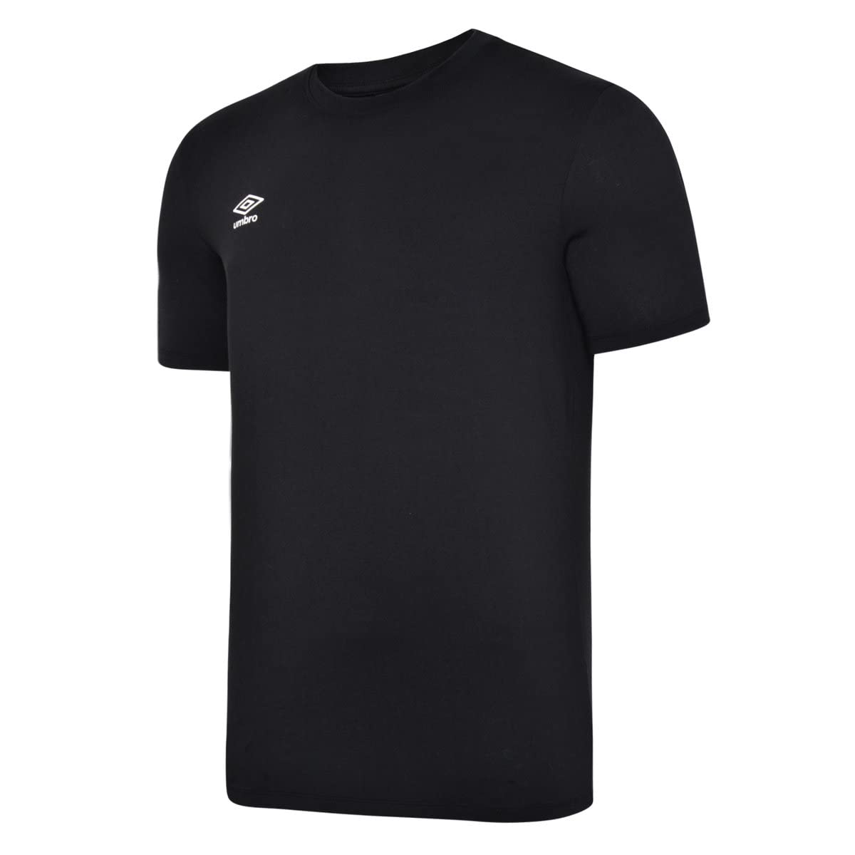 Umbro Men's Black And White Club Leisure Crew T-Shirt 4XL