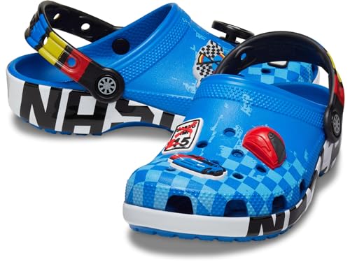 Sabots classiques Nascar Crocs pour enfant de style unisexe
