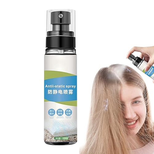 Patonde Aerosol de control estático - Eliminador de pulverización eliminador de estática de control,Eliminador de estática portátil para ropa, pantal, vestidos