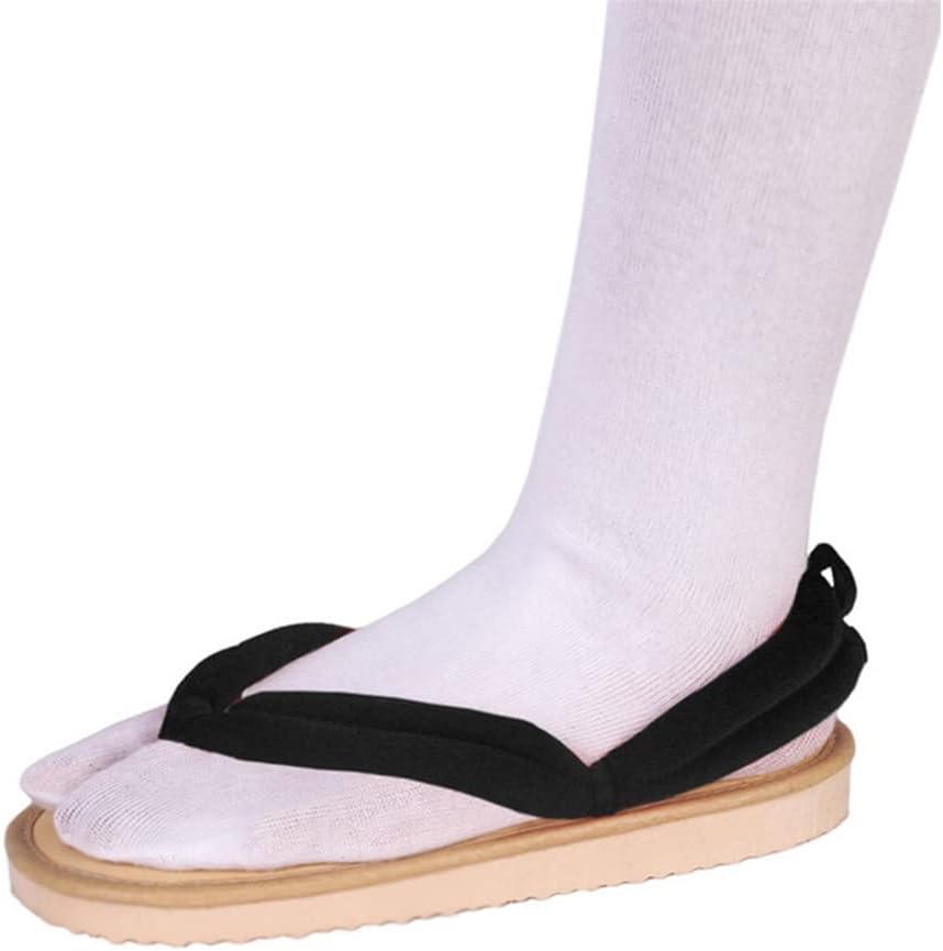 Anime Cosplay Clog Shoes Cosplay Sandal Prop Oshitari with Socks