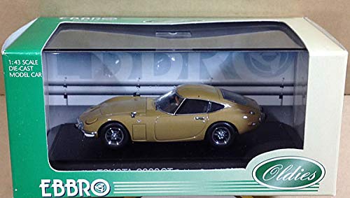 Amazon | EBBRO エブロ 1/43 449 TOYOTA 2000GT GOLD | ミニカー