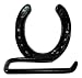 Horseshoe Toilet Paper Holder Western Decor Southwestern (black)