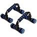 Readaeer Push up Pushup Bars Stands Handles Set for Men and Women Workout - Blue