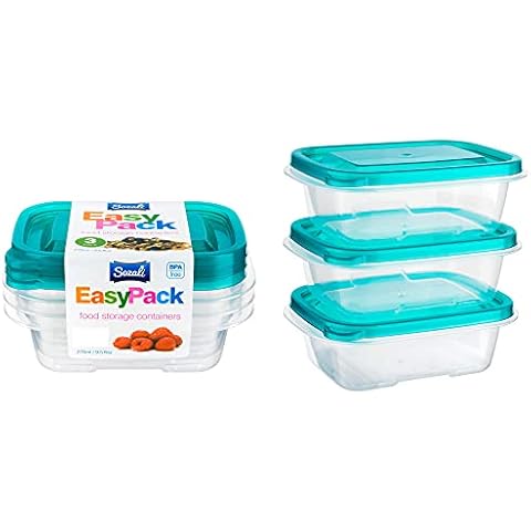 Pack of 12 - Premium Airtight Food Storage Containers with Lids - Reusable Leakproof Microwave Freezer Dishwasher Safe - Meal Prep Lunch Boxes with Lids (270ml Each | 12 Pcs Set) Cover
