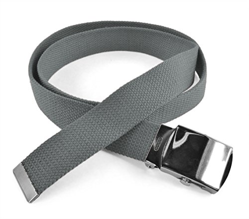 Military Belt for Men, Web Belt, Fully Adjustable Canvas Web Belt Tactical Belt, Size, 1.25 in Wide, 46 in Long3