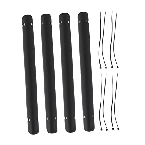 VANZACK 4sätze Kettenstrebenschutz Aufkleber Für Mountainbike Und Rennrad Widerstandsfähiger Fahrradrahmen-Schutz Wiederverwendbar Dickes Material Sicherer Halt Kratzschutz Fahrradzubehör