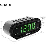 Sharp AccuSet Automatic Alarm Clock