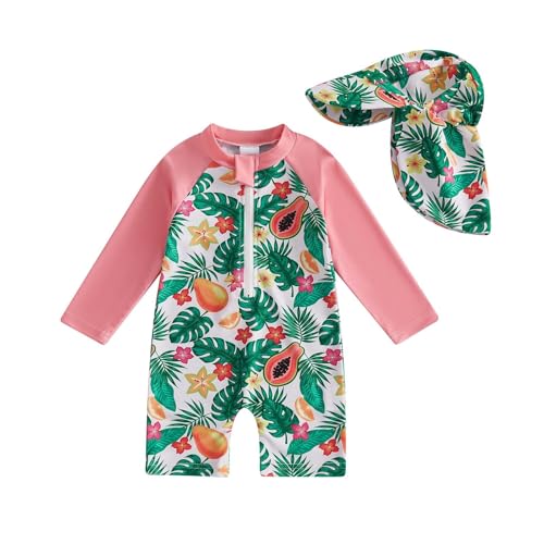 Maillot de bain bébé garçon à manches longues pour protéger la peau sensible du soleil