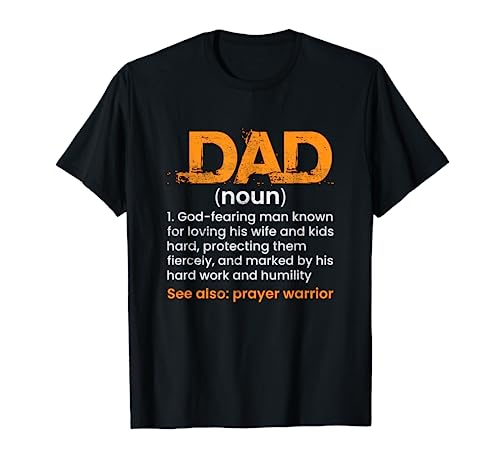 Papá Nombre Definición Hombres Papi Papá Día del Padre Vintage Divertido Camiseta