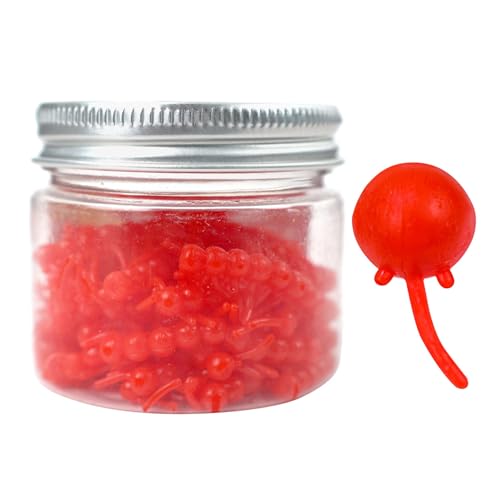 Dynamic Teasing Fishing Soft Beads Swing Tail Buoyancy High Elastics Artificial Floating Lures Beads Easily to Use