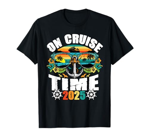 On Cruise Time 2025 Gafas de sol a juego para las vacaciones Camiseta